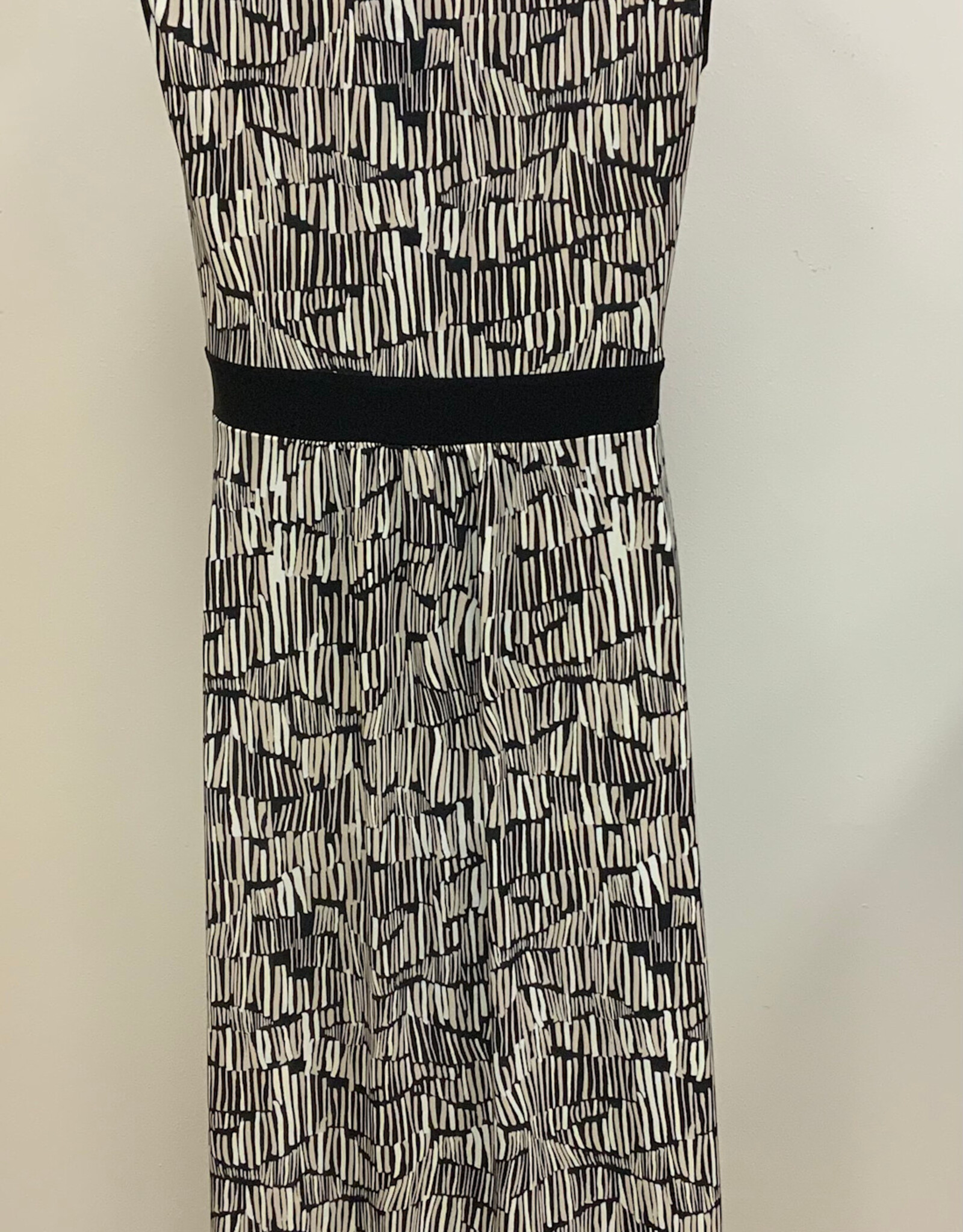 Bali Bali Taupe Sleeveless Square Neck Dress CB