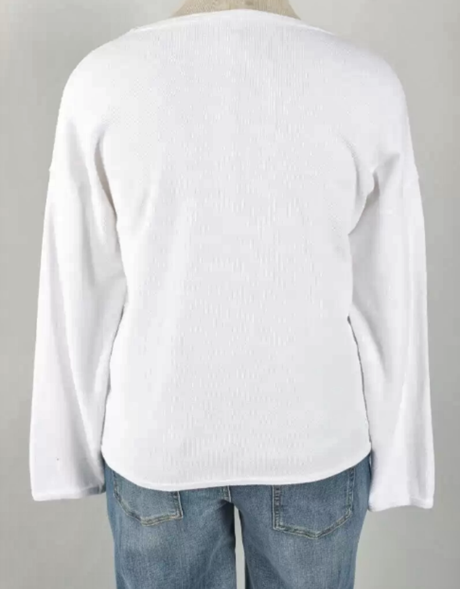 Cotton Lani Cotton Lani White Star Sweatshirt AL