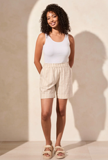 Tribal Tribal Safari Pull On Short W/Ruffle Waistband