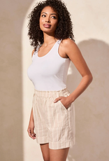 Tribal Tribal Safari Pull On Short W/Ruffle Waistband