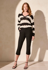 Tribal Tribal Black Flatten It Pull On Capri