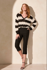 Tribal Tribal Black Flatten It Pull On Capri