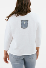 Shannon Passero Shannon Passero 5534 White Daisy Pullover KK