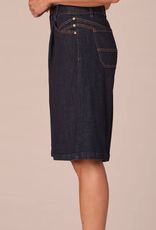Democracy Democracy Ab"solution Skyrise Sailor Button Patch Pocket Bermuda Shorts LR