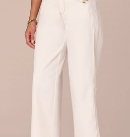 Democracy Democracy "Ab"solution Skyrise Relaxed Straight Leg Jeans  Fray Hem AA