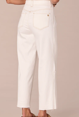 Democracy Democracy "Ab"solution Skyrise Relaxed Straight Leg Jeans  Fray Hem AA