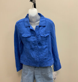 Lulu B Lulu B Deep Sea Blue Travel Jacket CB
