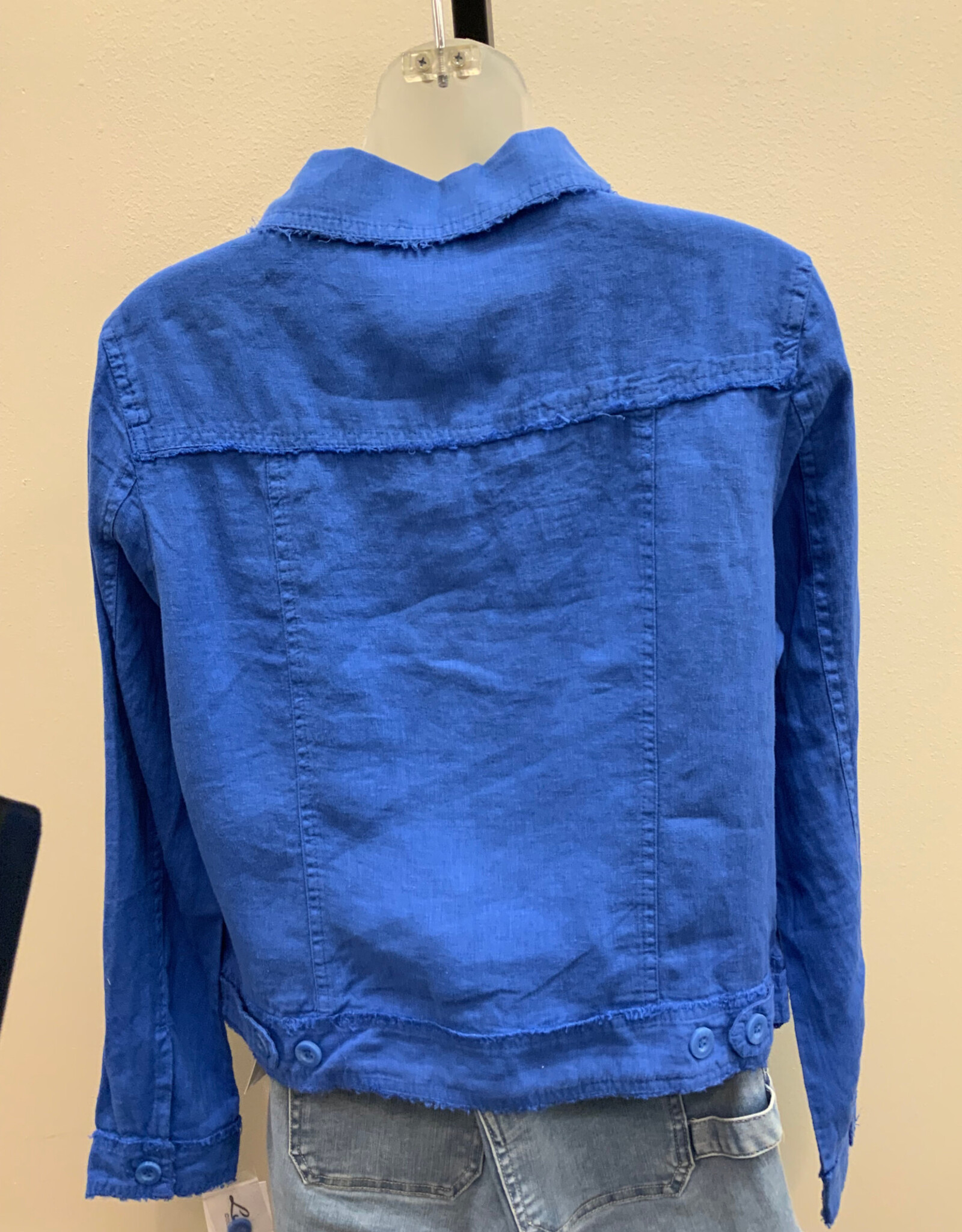 Lulu B Lulu B Deep Sea Blue Travel Jacket CB