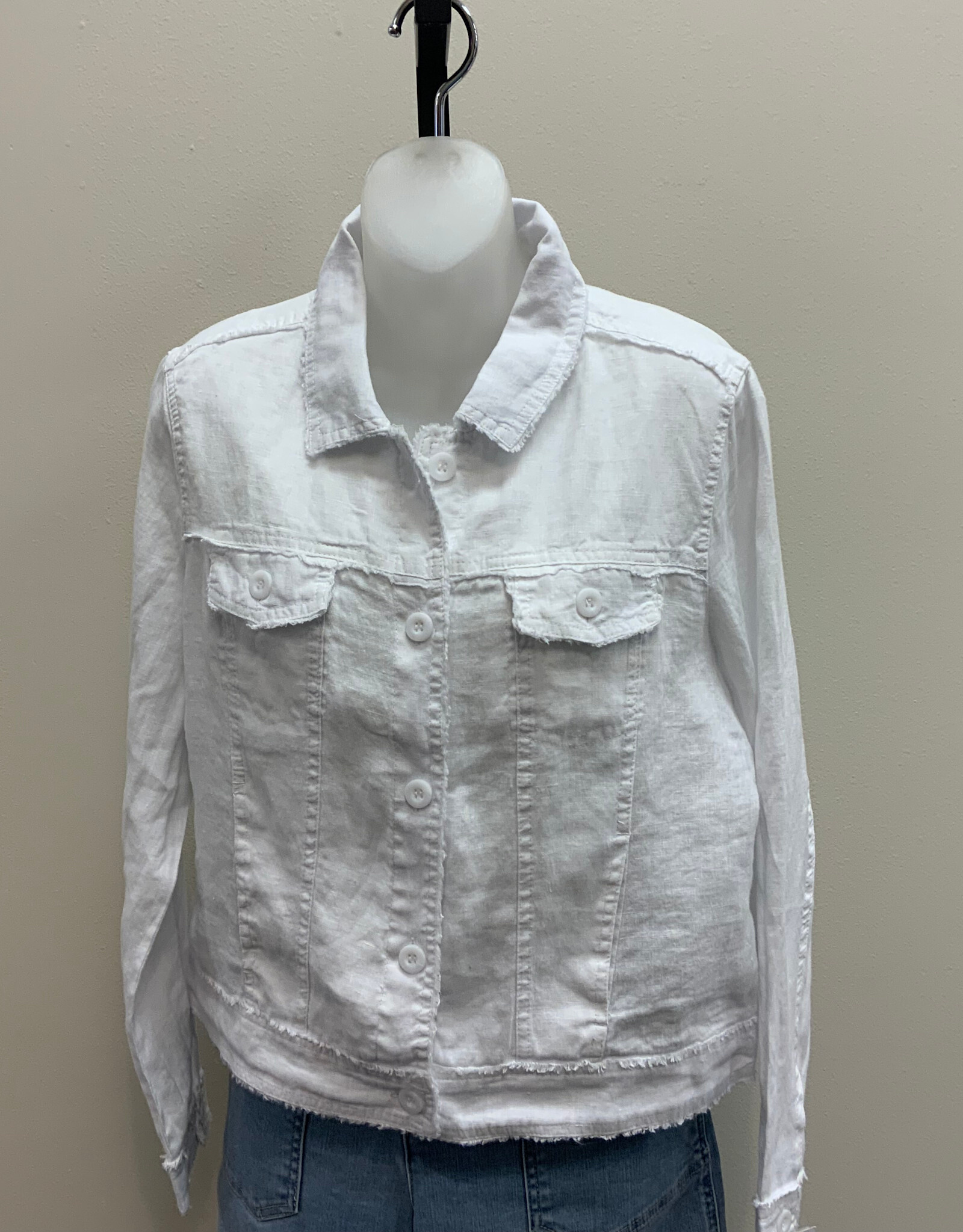 Lulu B Lulu B  White Travel Jacket CB