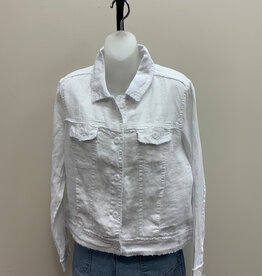 Lulu B Lulu B White Travel Jacket CB