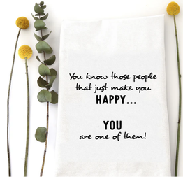 Wildwood Landing Wildwood Landing Those Happy People Tea Towel