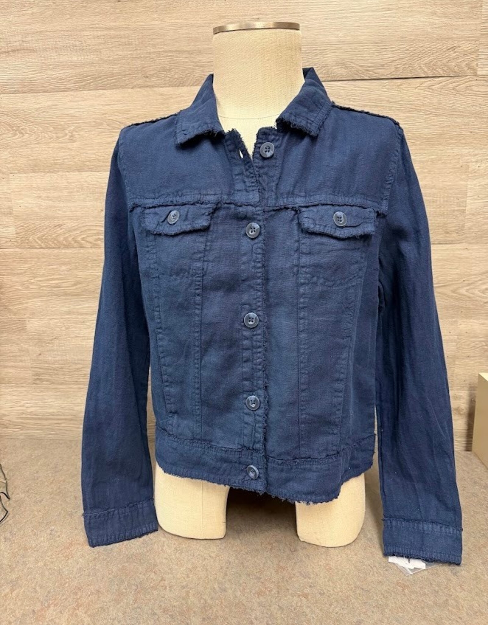 Lulu B Lulu B Navy Travel Jacket CB