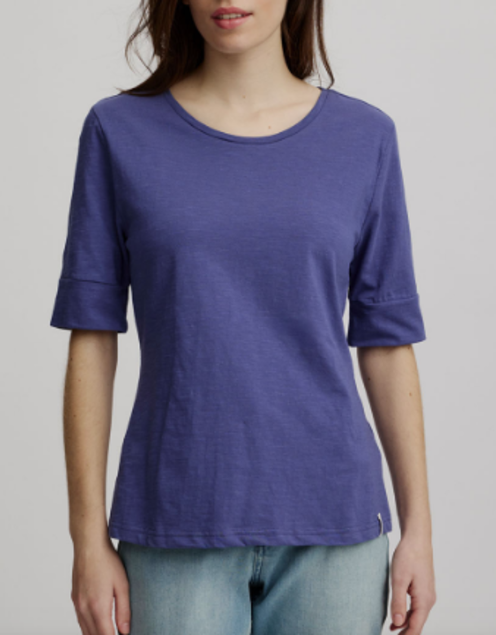 Tranquillo Tranquillo Skipper Blue Comfortable Slub Shirt BL