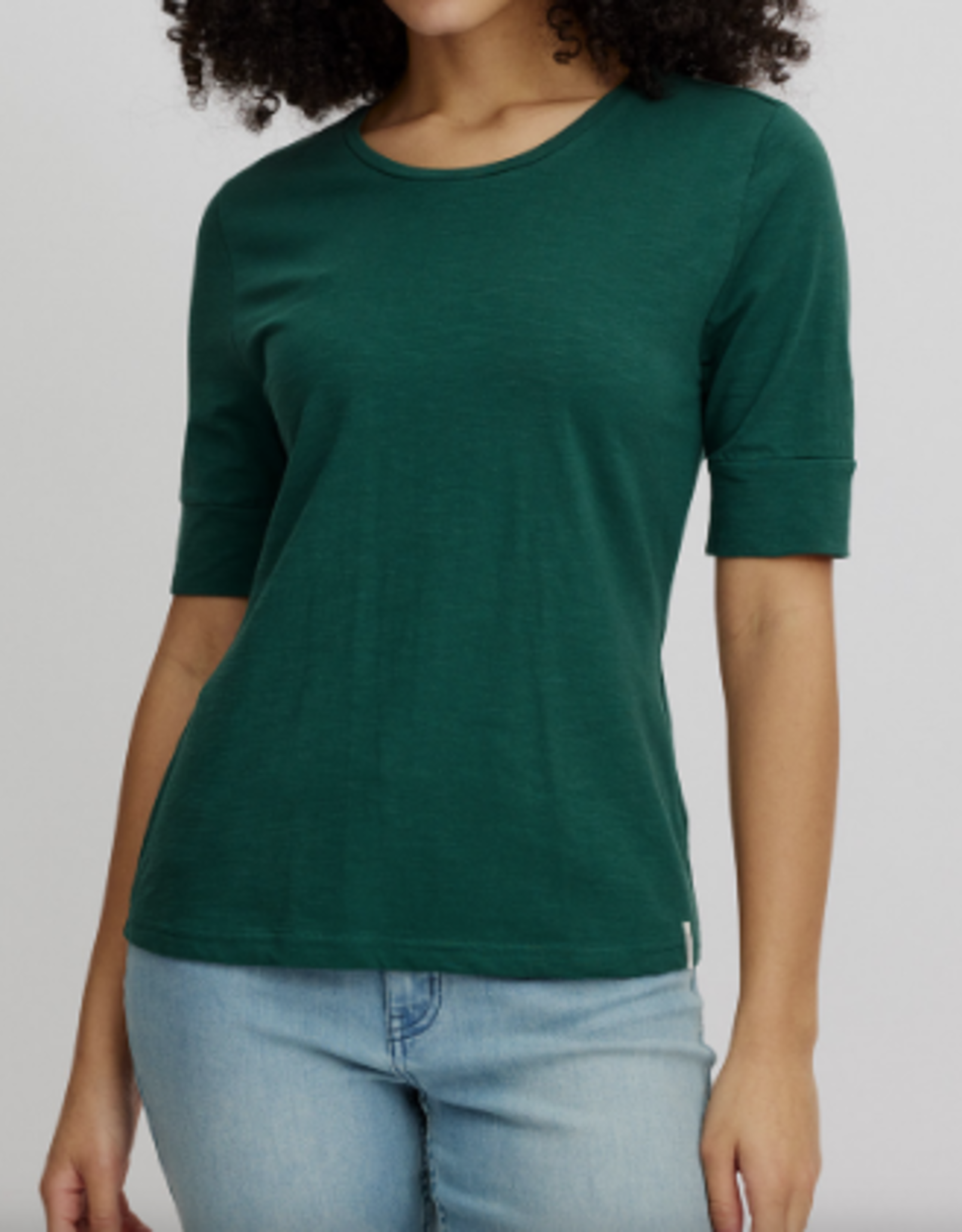 Tranquillo Tranquillo Rain Forest Comfortable Slub Shirt BL