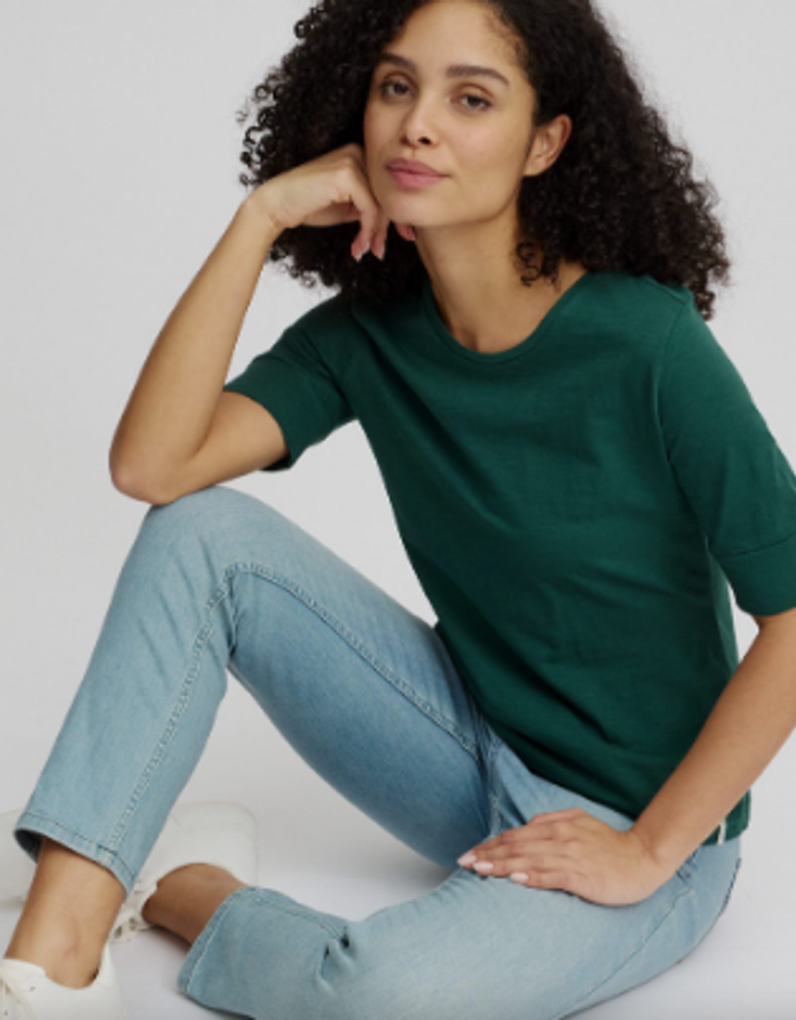 Tranquillo Tranquillo Rain Forest Comfortable Slub Shirt BL