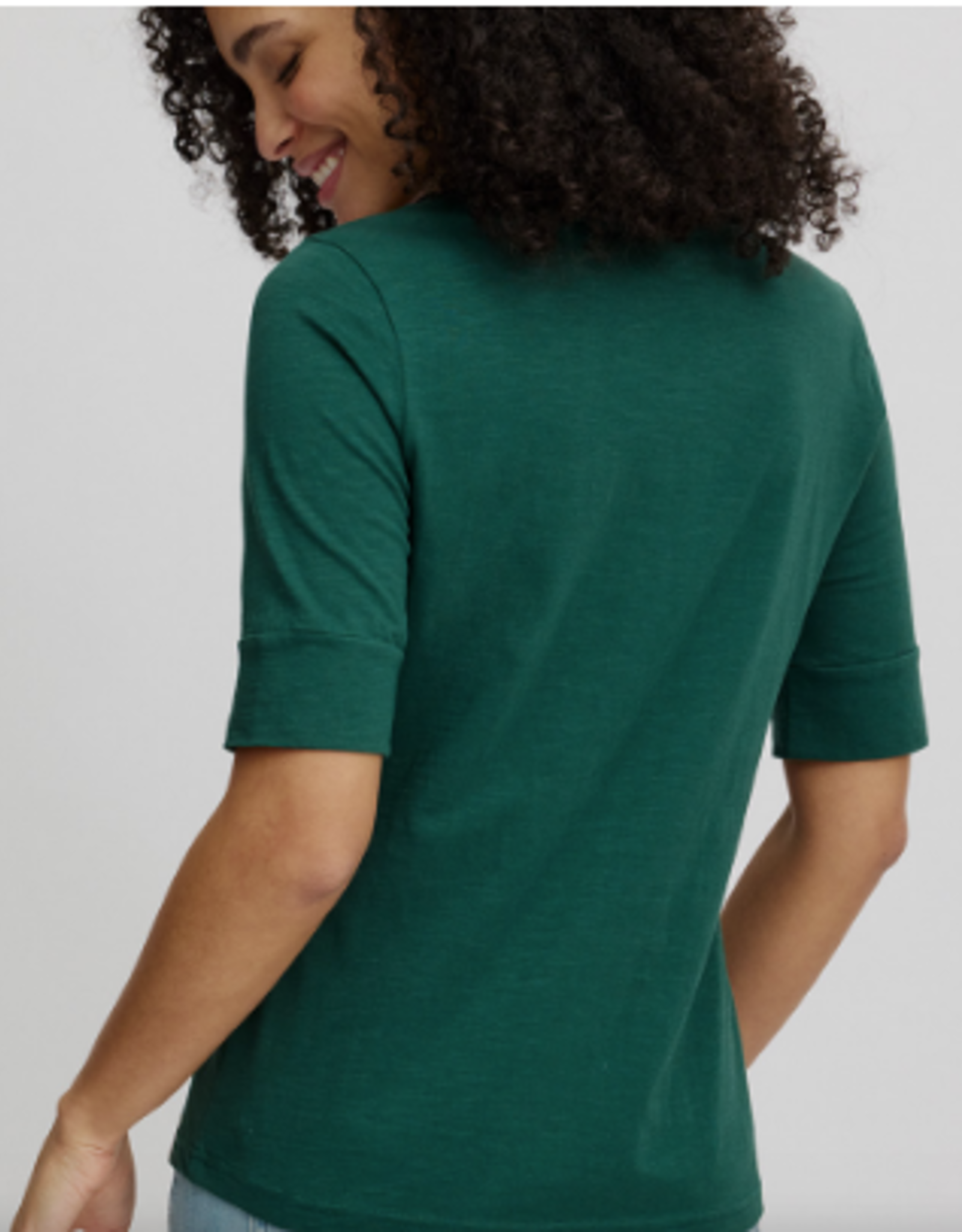 Tranquillo Tranquillo Rain Forest Comfortable Slub Shirt BL
