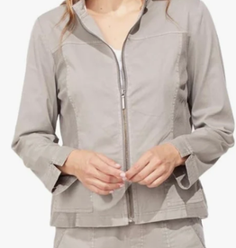 Escape Escape Fog Sunwashed Cotton Spandex Jacket