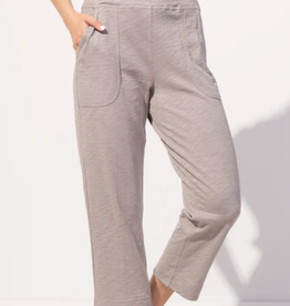 Escape Escape Fog Sunwashed Cotton Spandex Island Capri AH