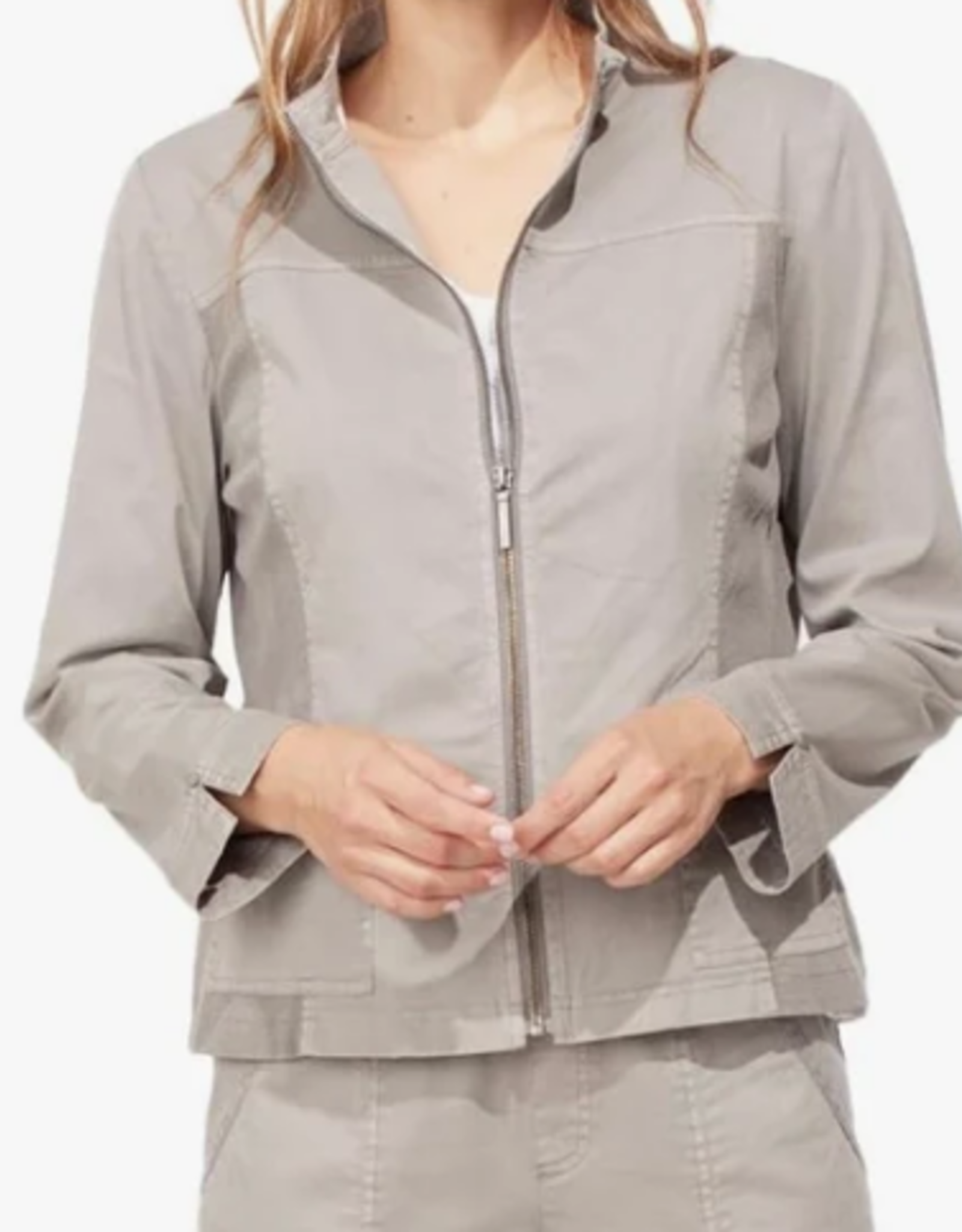 Escape Escape Fog Sunwashed Cotton Spandex Island Capri AH