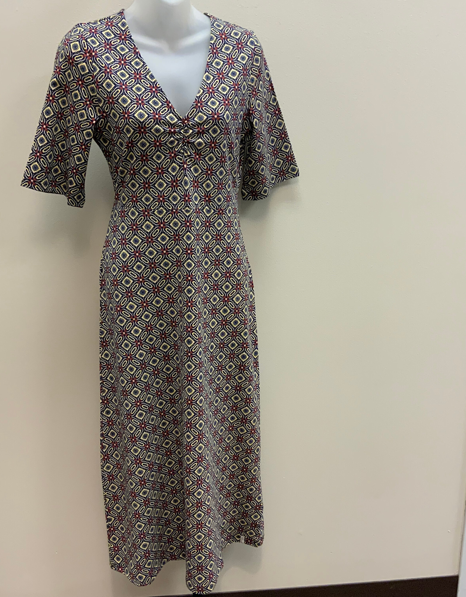 Tranquillo Tranquillo S25E03 Kaleidoscope Cotton Jersey Dress AS
