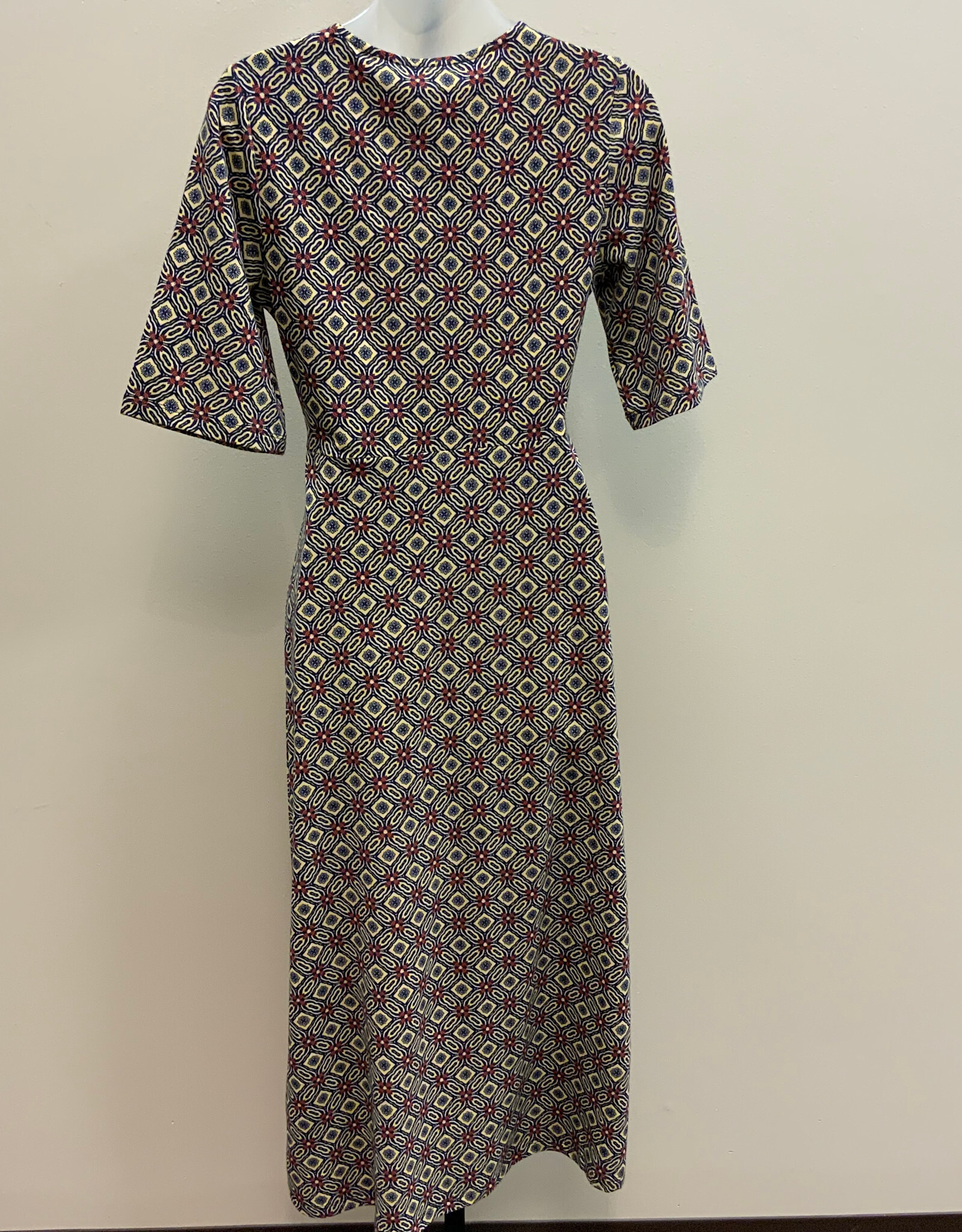 Tranquillo Tranquillo S25E03 Kaleidoscope Cotton Jersey Dress AS