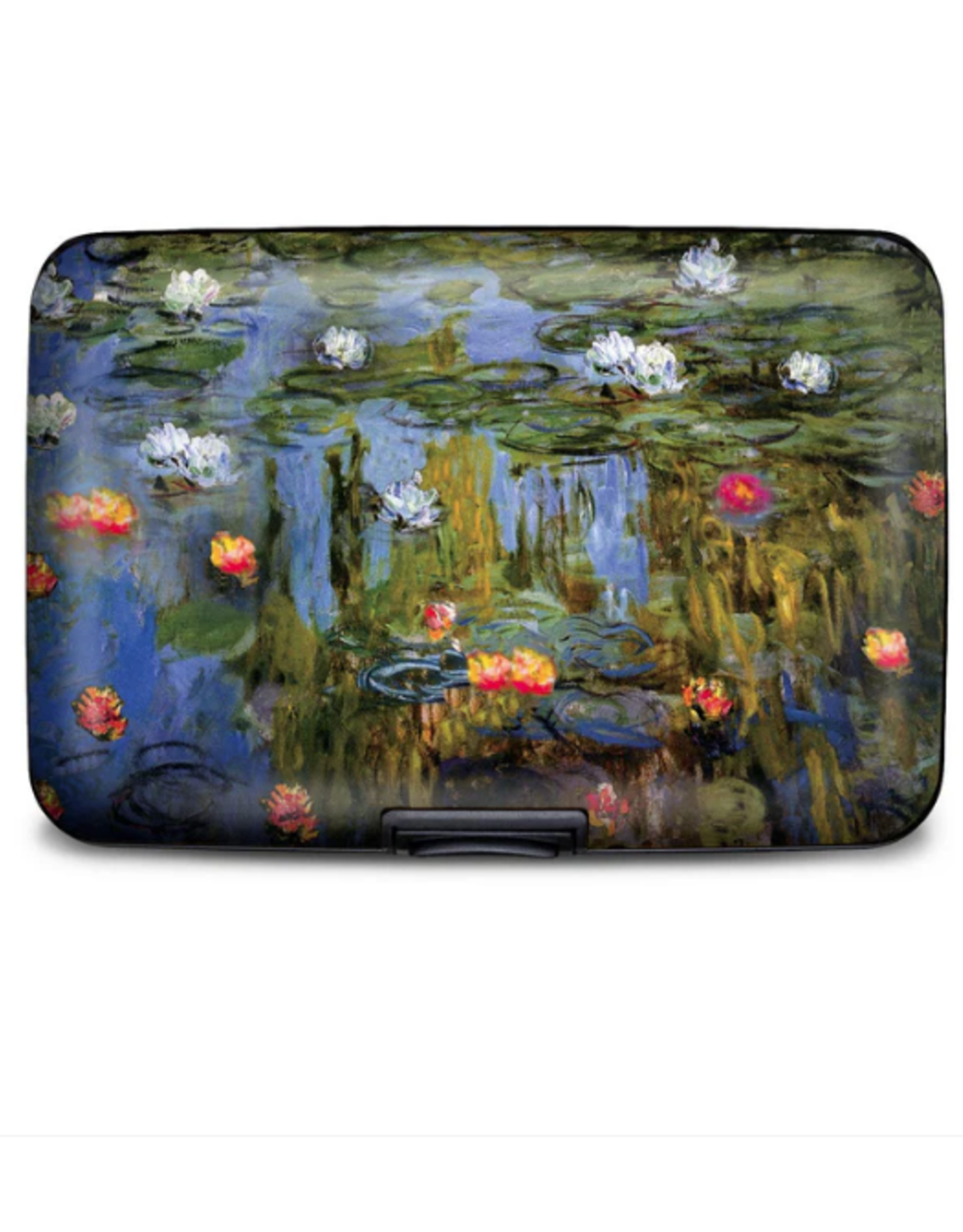 Monarque Monarque Armored Wallet Monet Water Lillies RFID Protected