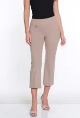 Multiples Multiples  Stone Wide Band Elastic Waist P/O Crop Flare Pant AC