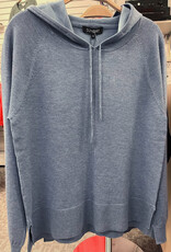 Sunday Sunday  Heather Blue Pullover Hoodie