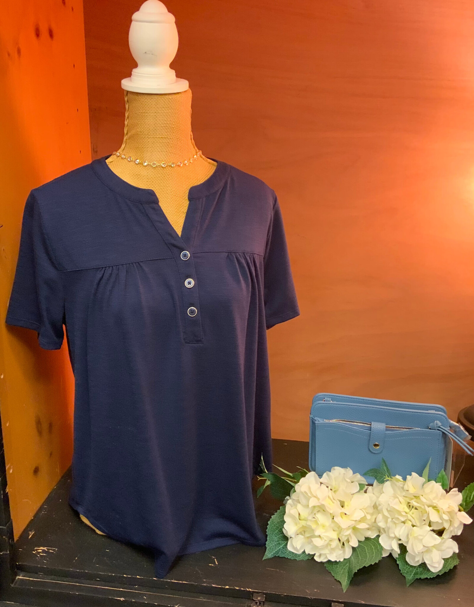 L.Hamrick L.Hamrick Petite Waterloo Short Sleeve Top
