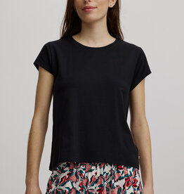 Tranquillo Tranquillo Black Soft Tencel Shirt