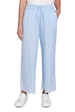 skyes the limit Skyes Petite Light Indigo Tencel Wide Leg Pant
