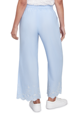 skyes the limit Skyes Petite Light Indigo Tencel Wide Leg Pant