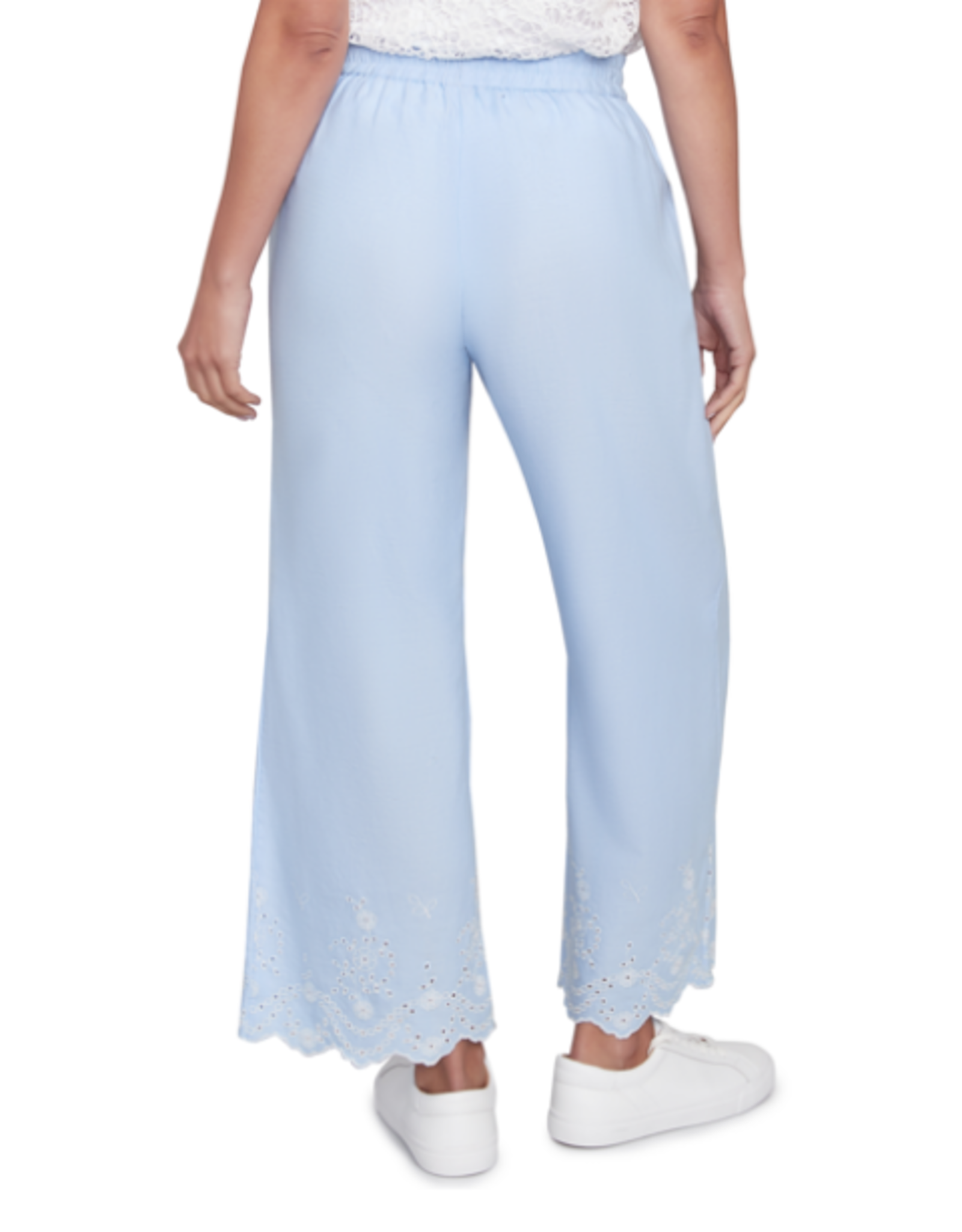 skyes the limit Skyes Petite Light Indigo Tencel Wide Leg Pant