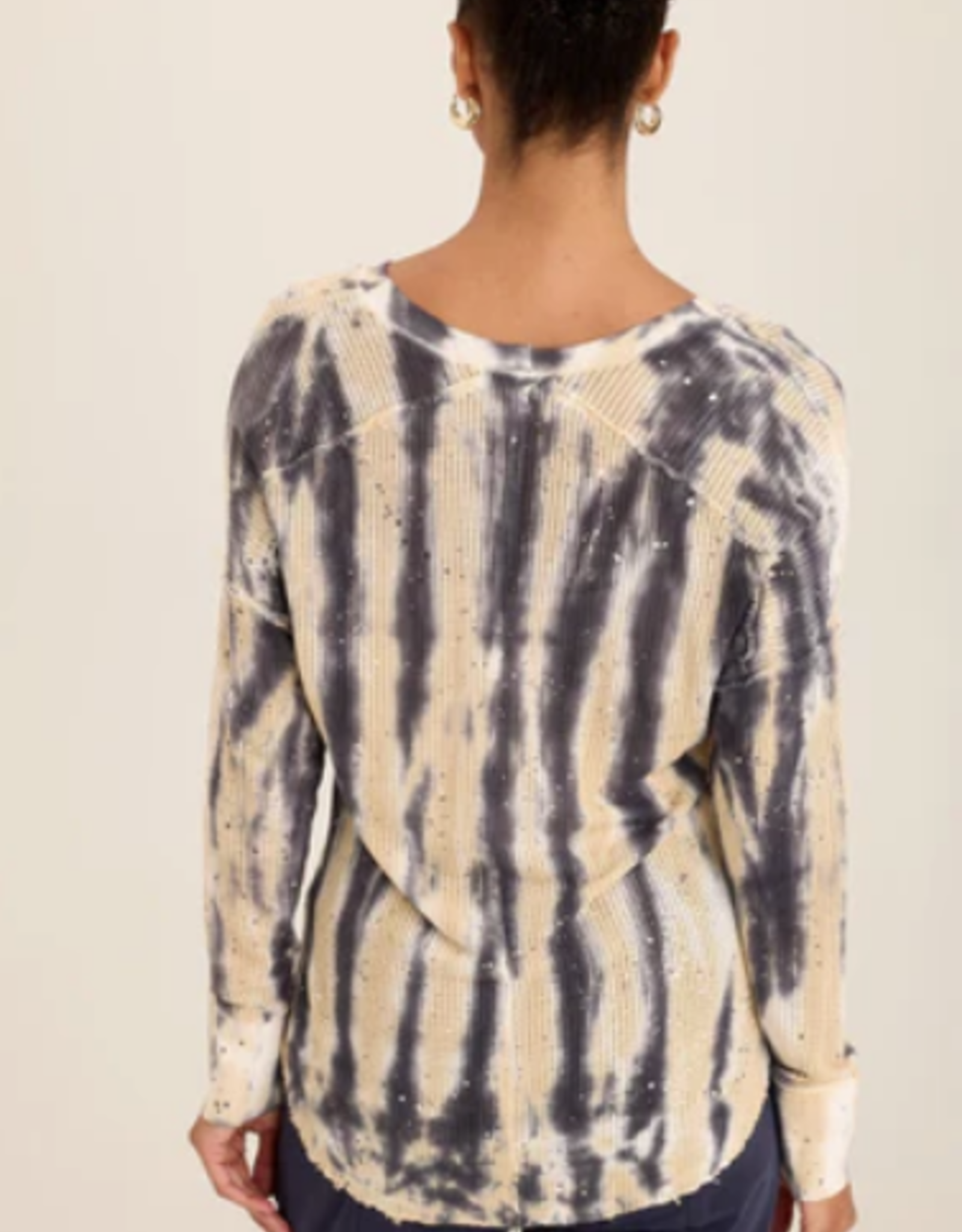 Wearables Wearables Flecked Wash Mesh Bullock Pullover