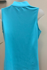Lulu B Lulu B Sleeveless Zip Top