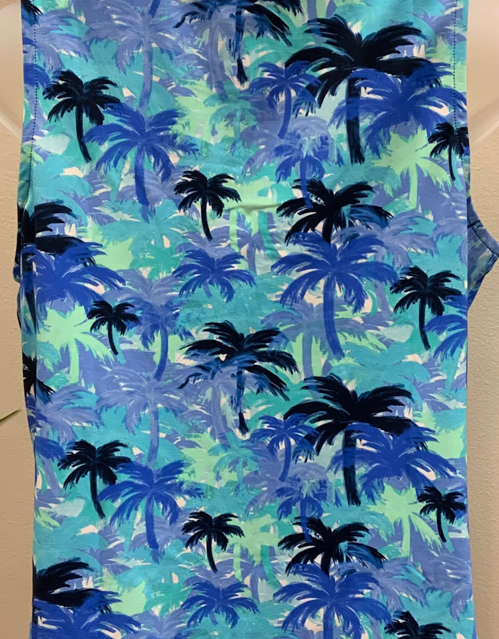 Lulu B Lulu B Sleeveless Zip Top