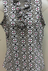 Lulu B Lulu B Ruffle V Neck Tank