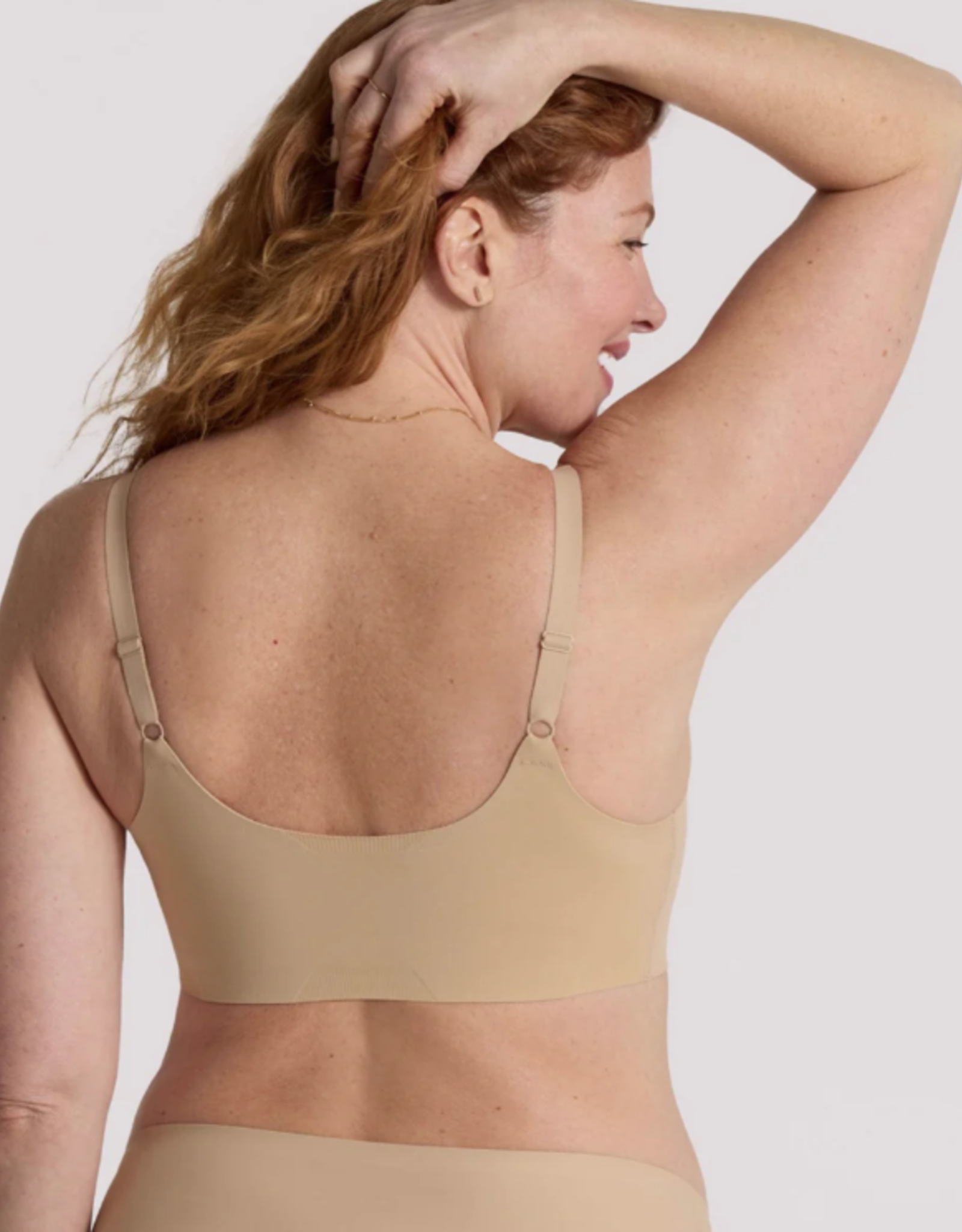 Evelyn & Bobbie Evelyn & Bobbie Sand Structured Scoop Bra