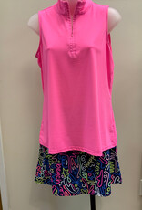 Beachtime BEACHTIME UPF 50+  SPF3197P  Navy Multi Print Skort AL