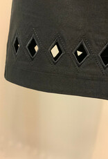 Lulu B Lulu  B Black Pull On Skort  AL