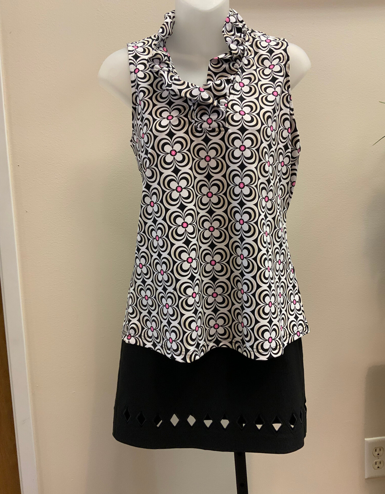 Lulu B Lulu  B Black Pull On Skort  AL