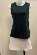 Lulu B  Black Round Neck Sleeveless Top