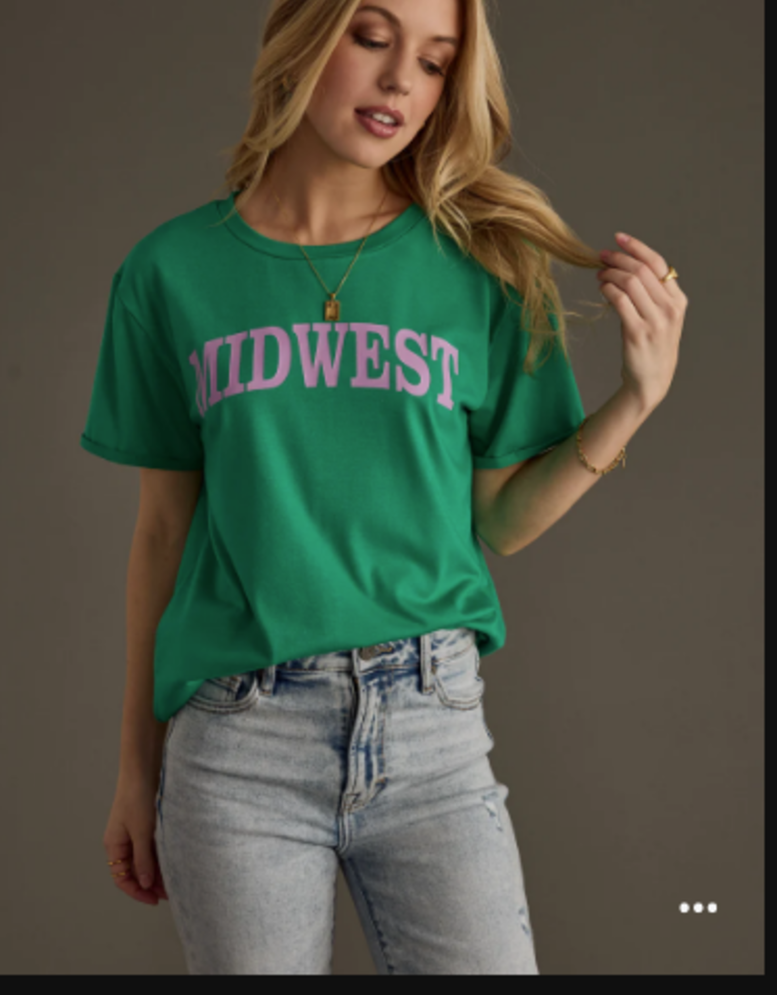 Panache Apparel Panache Green Midwest Tee
