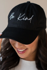 Panache Apparel Panache Black Be Kind Trucker Hat