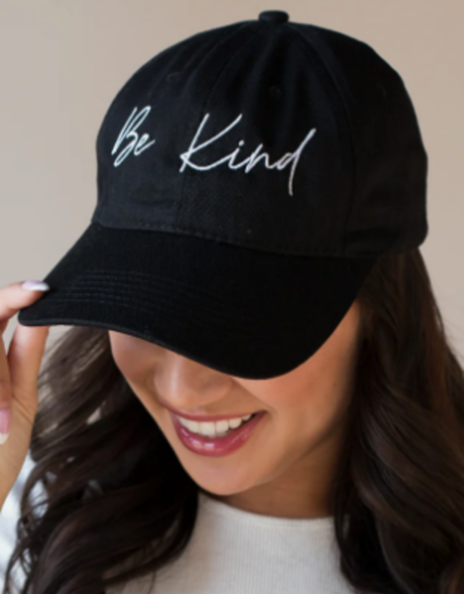 Panache Apparel Panache Black Be Kind Trucker Hat