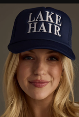 Panache Apparel Panache Navy Lake Hair Trucker Hat
