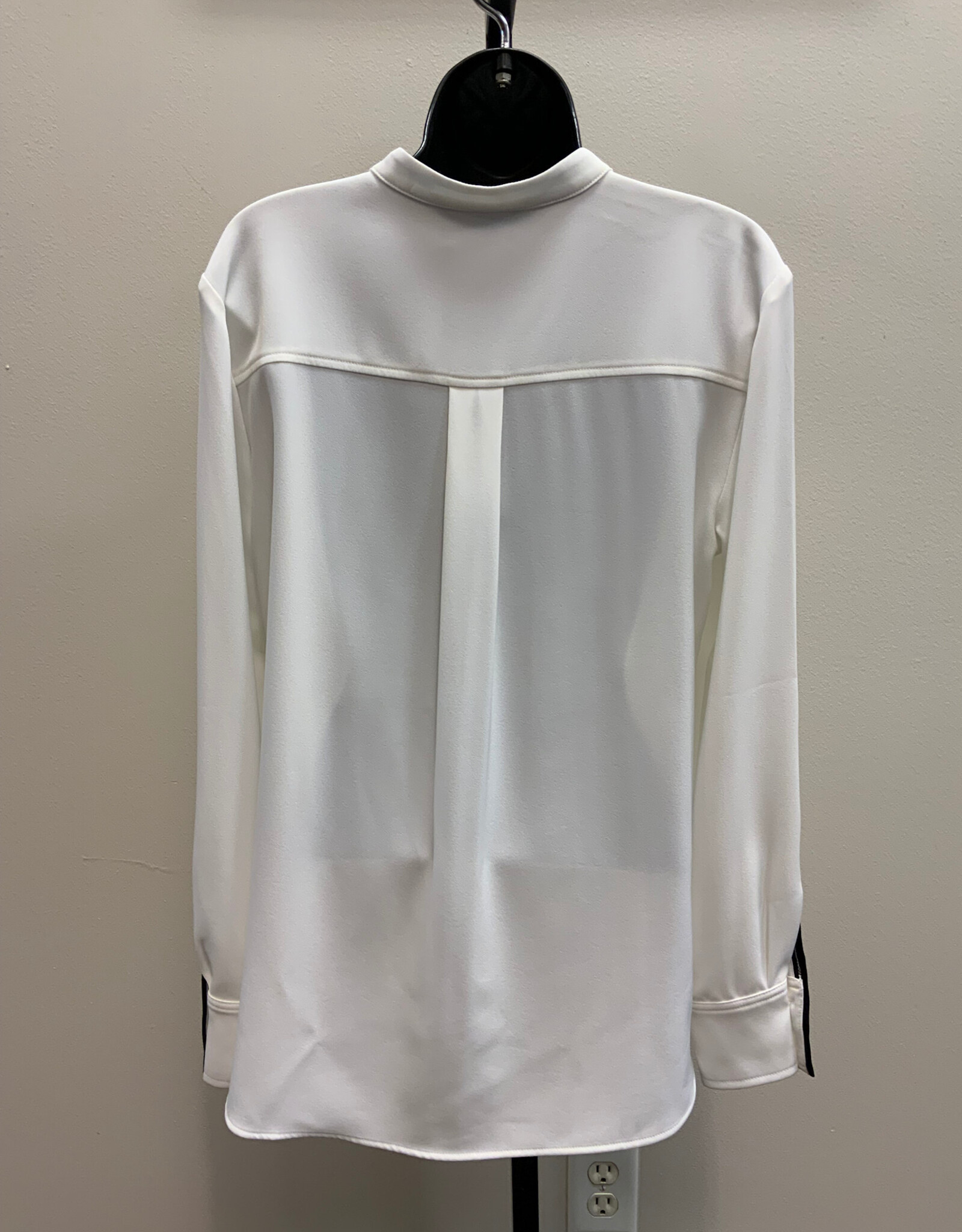 Lysse Lysse Josephine Off White Tuxedo Button Up Shirt HB