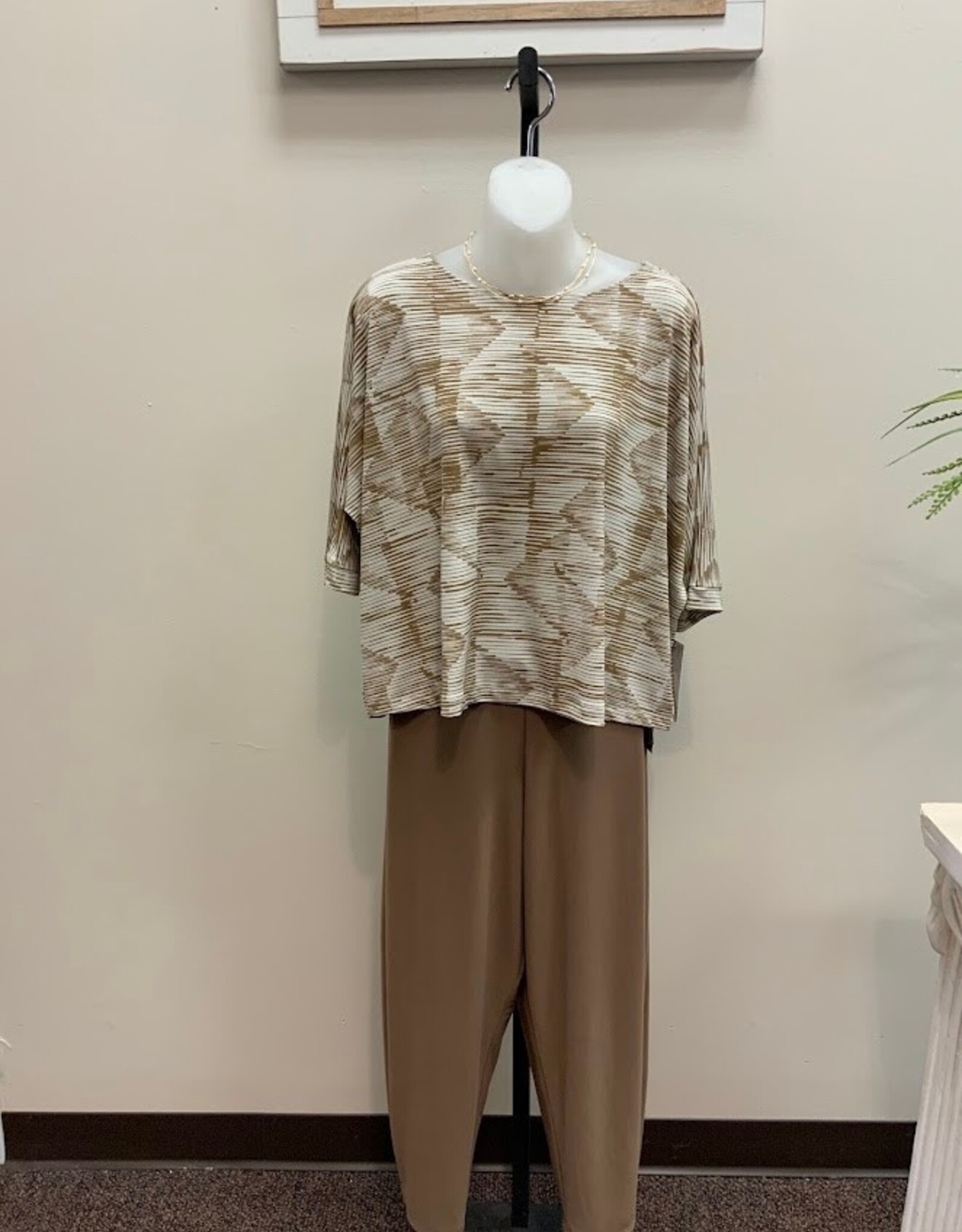 Sympli Sympli 22324P4 Batista Nu Clip  Top Print HH