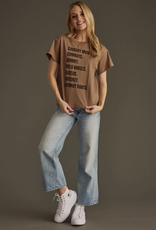Panache Apparel Panache Mocha Western List Tee