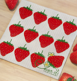 Wet-It! Strawberry Wet-it Cloth